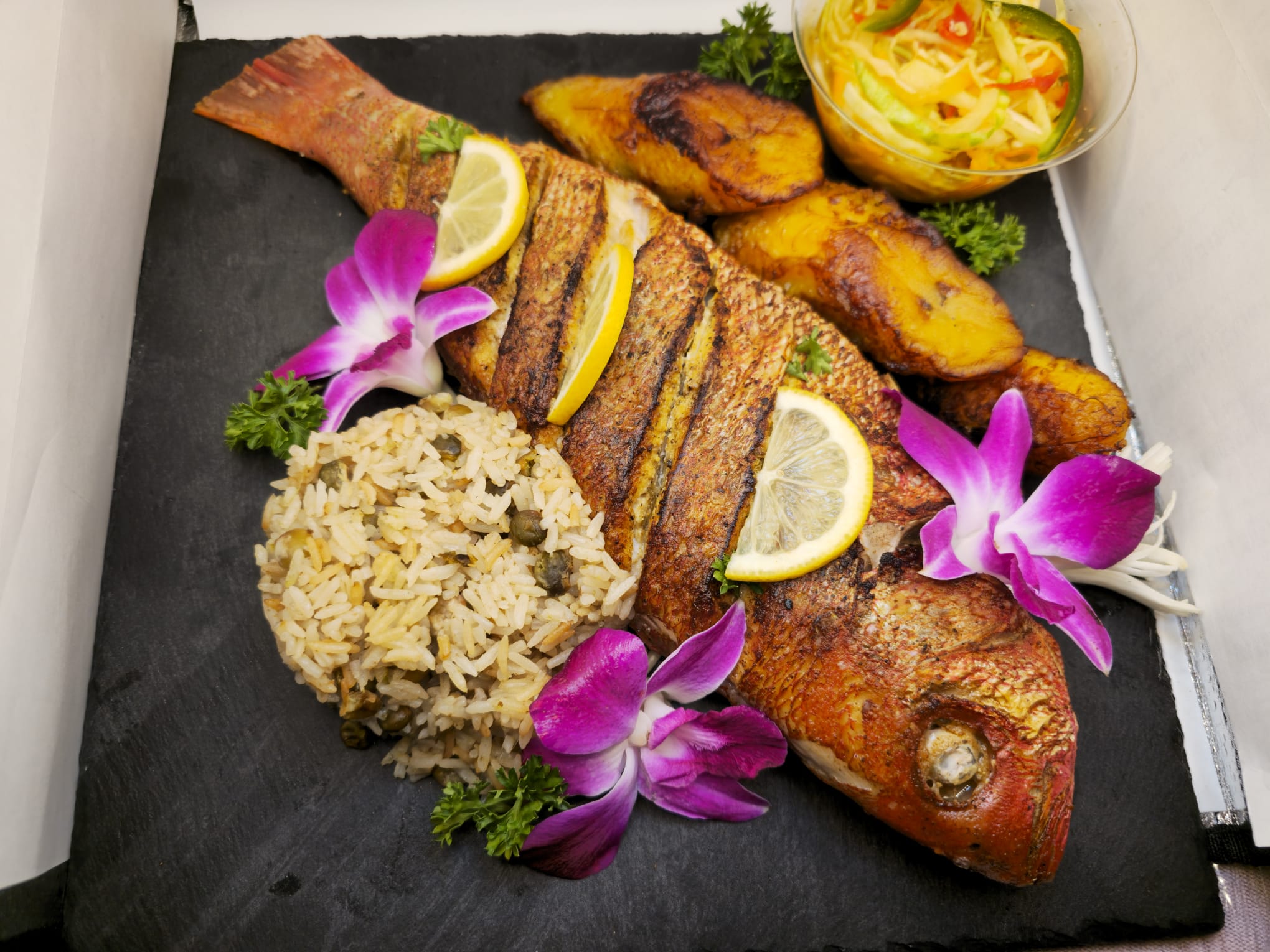 Fried Red Snapper