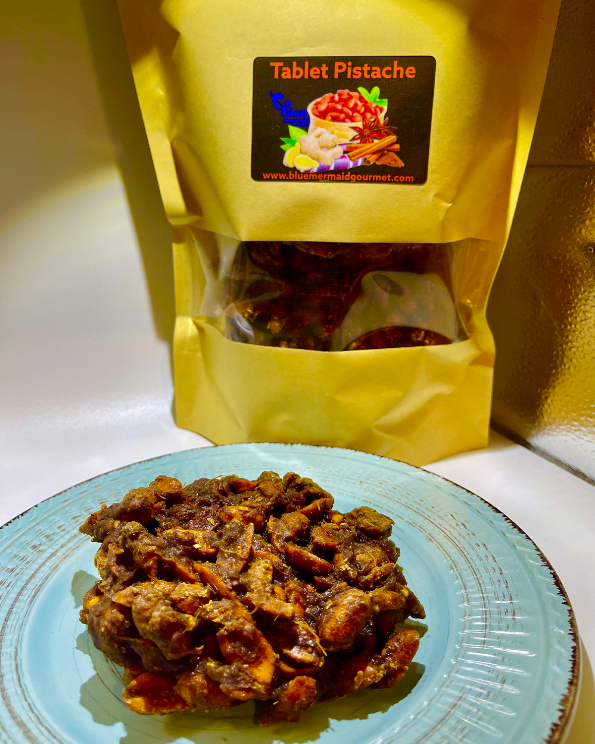 All Natural Peanut Brittle/ Tablet Pistache