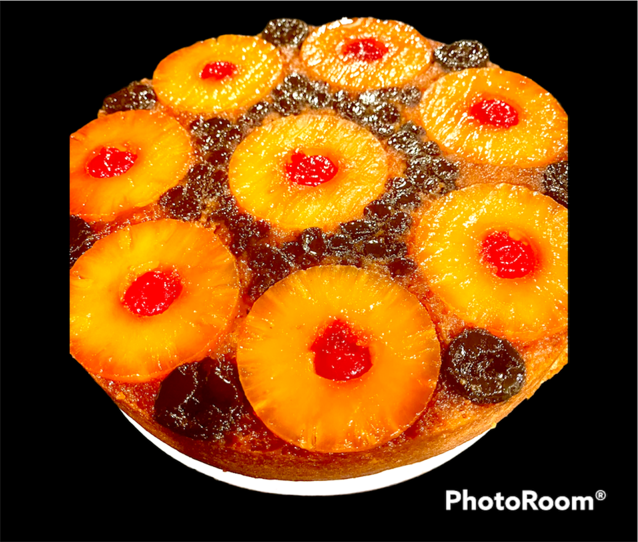 PINEAPPLE UPSIDE DOWN CAKE